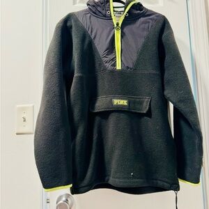 Pink Vs vintage half zip women’s hoodie